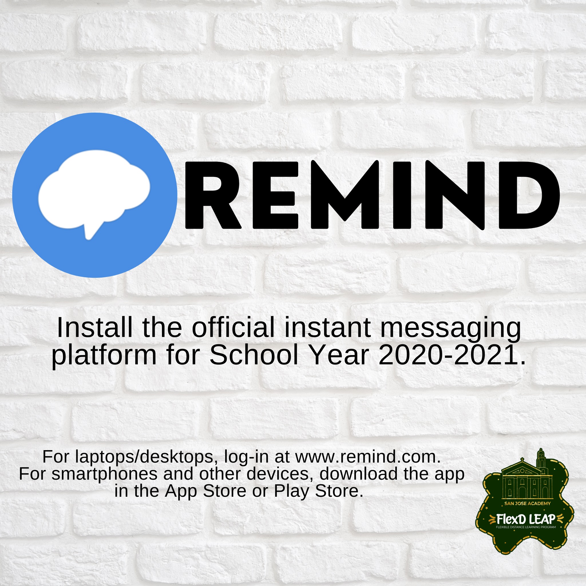 Remind App Josenians